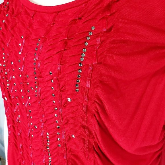 ** Alfani Ruched Top - Picture 3 of 8